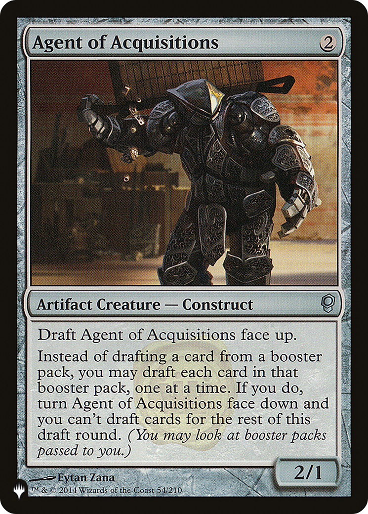 Agent of Acquisitions [The List] | Dumpster Cat Games