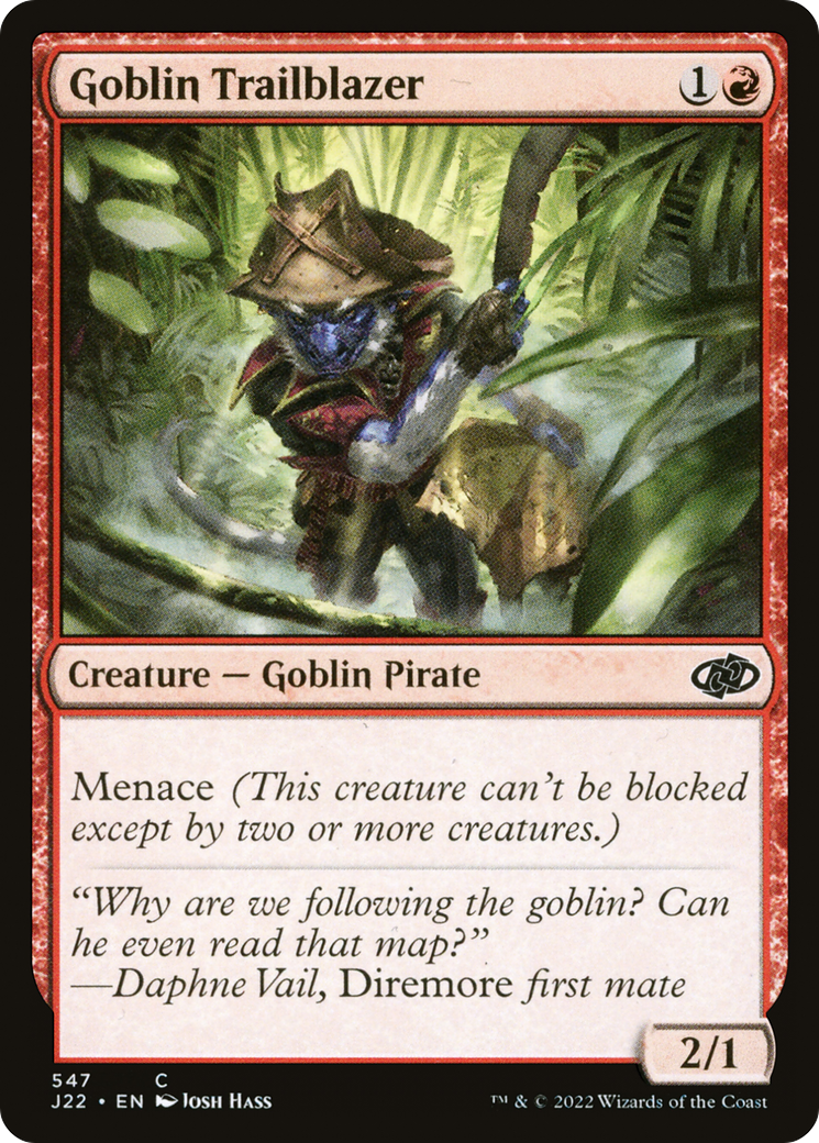 Goblin Trailblazer [Jumpstart 2022] | Dumpster Cat Games