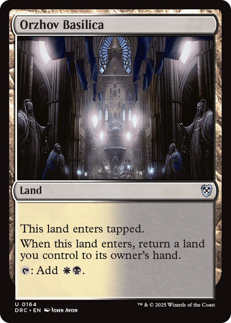 Orzhov Basilica [Aetherdrift Commander] | Dumpster Cat Games