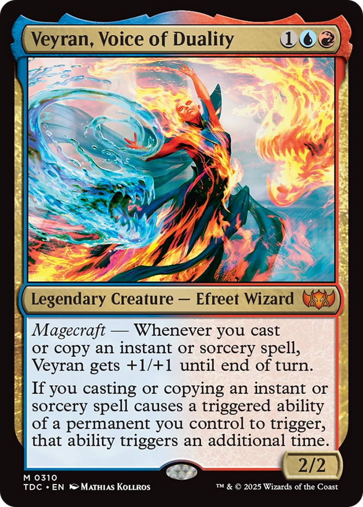 Veyran, Voice of Duality [Tarkir: Dragonstorm Commander] | Dumpster Cat Games