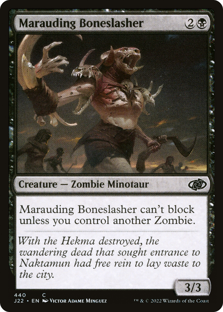 Marauding Boneslasher [Jumpstart 2022] | Dumpster Cat Games
