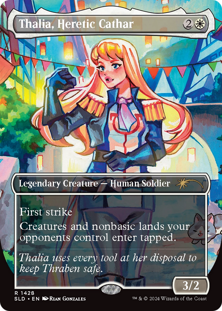 Thalia, Heretic Cathar [Secret Lair Drop Series] | Dumpster Cat Games