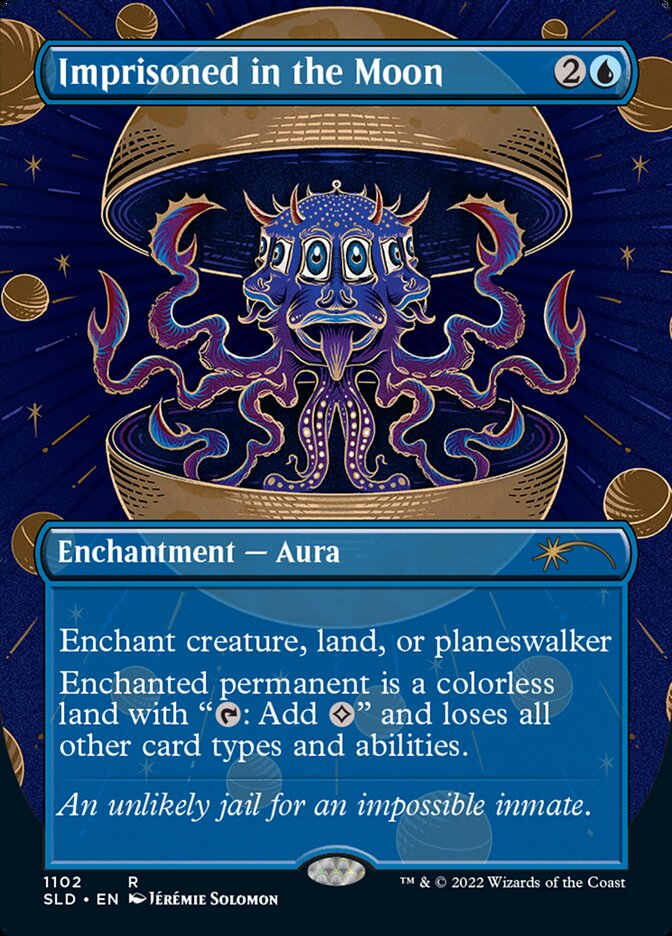 Imprisoned in the Moon (Borderless) [Secret Lair Drop Series] | Dumpster Cat Games