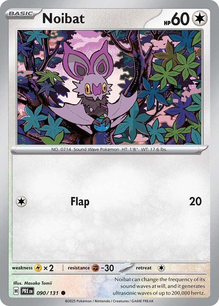 Noibat (090/131) [Scarlet & Violet: Prismatic Evolutions] | Dumpster Cat Games