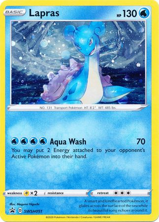 Lapras (SWSH051) [Sword & Shield: Black Star Promos] | Dumpster Cat Games