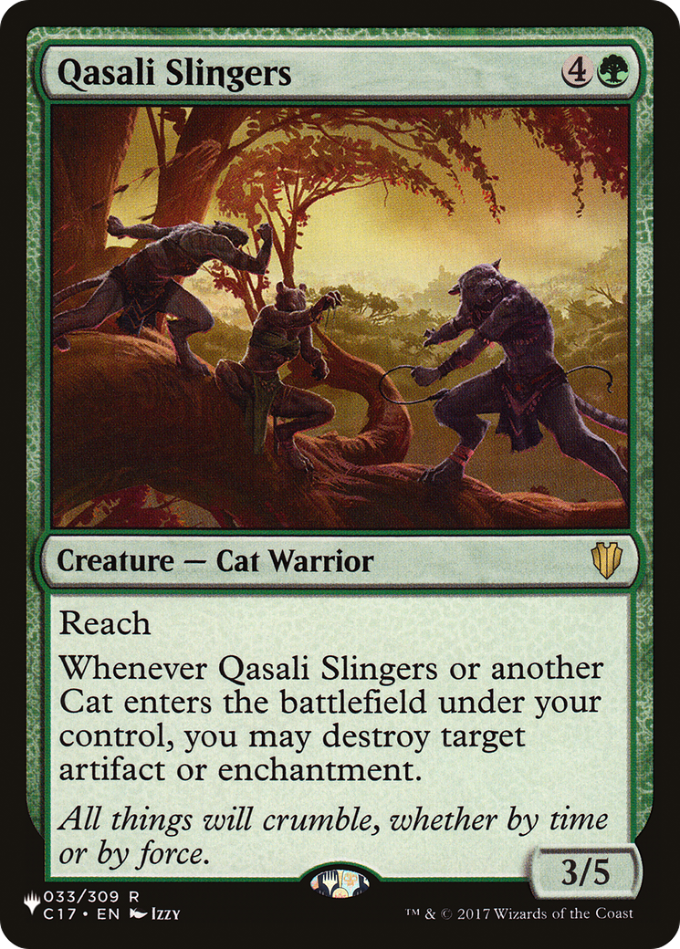 Qasali Slingers [The List] | Dumpster Cat Games