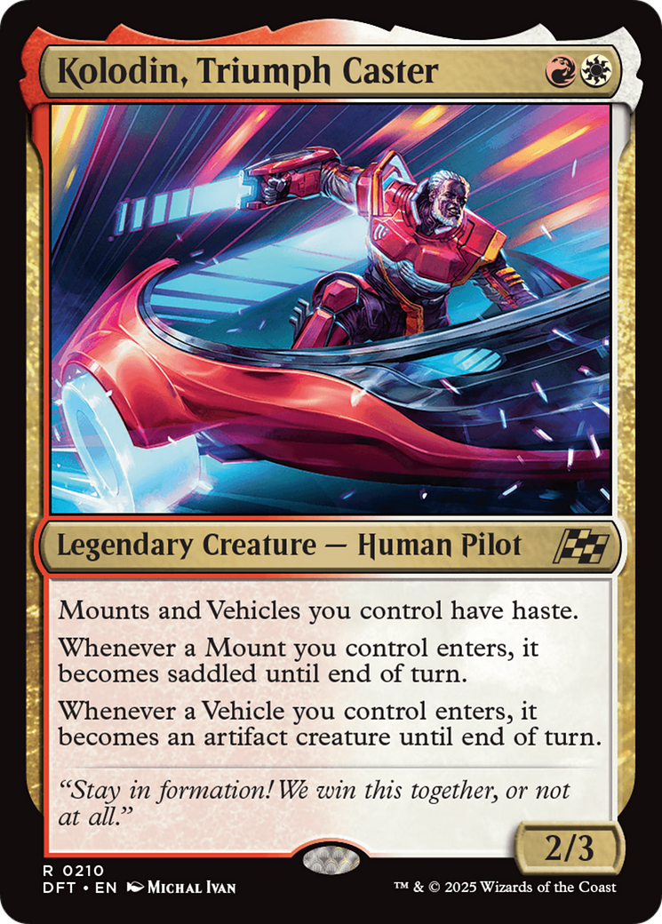 Kolodin, Triumph Caster [Aetherdrift] | Dumpster Cat Games