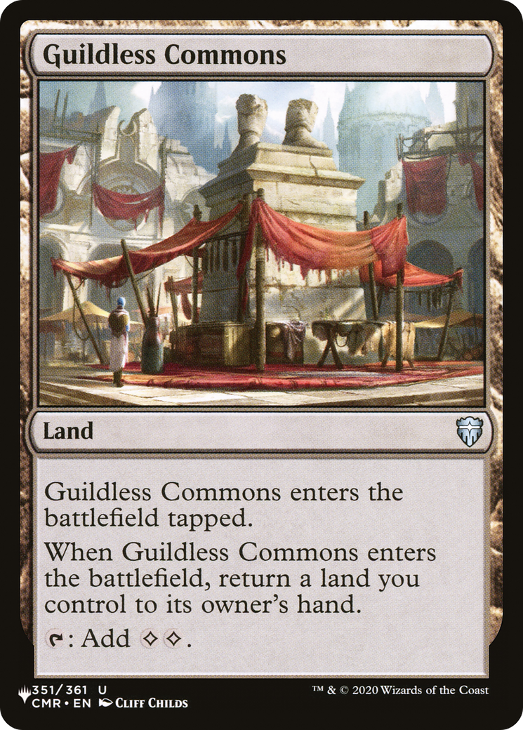 Guildless Commons [The List] | Dumpster Cat Games