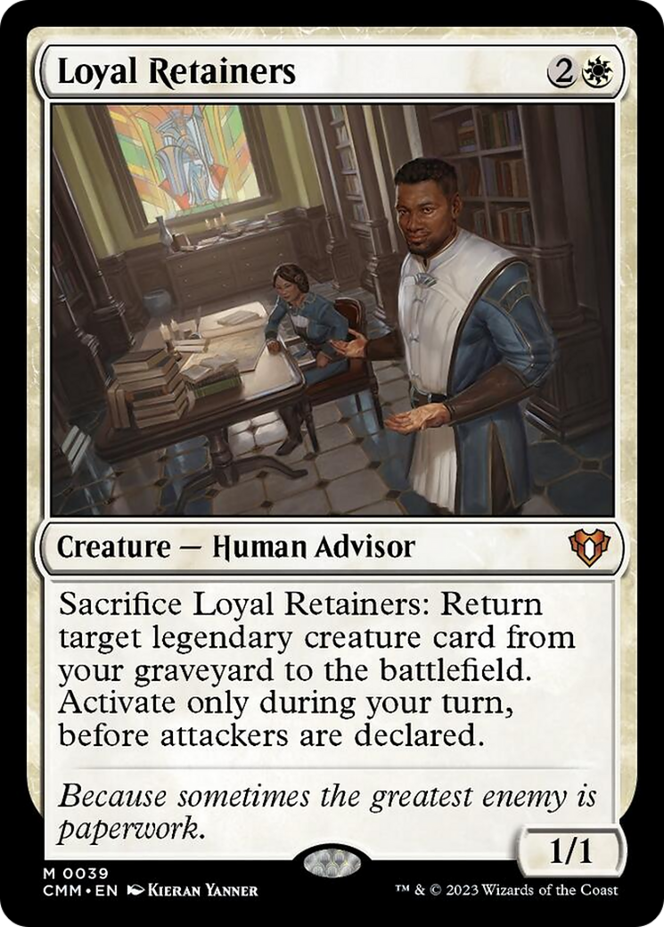Loyal Retainers [Commander Masters] | Dumpster Cat Games