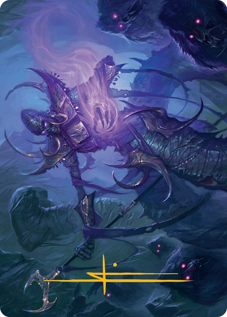 Sidisi, Regent of the Mire Art Card (14/54) [Tarkir: Dragonstorm Art Series] | Dumpster Cat Games