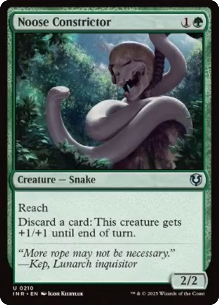 Noose Constrictor [Innistrad Remastered] | Dumpster Cat Games