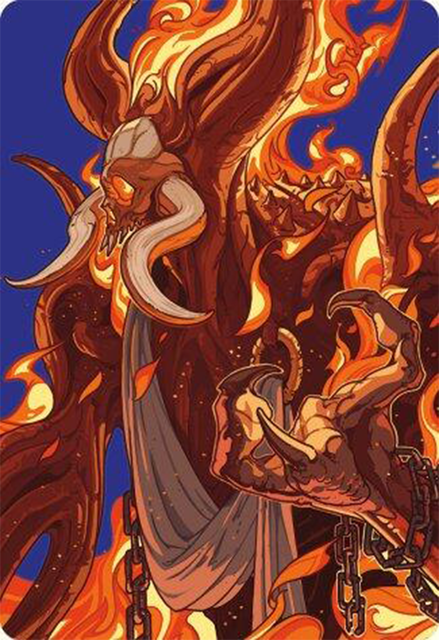 Phlage, Titan of Fire's Fury Art Card [Modern Horizons 3 Art Series] | Dumpster Cat Games