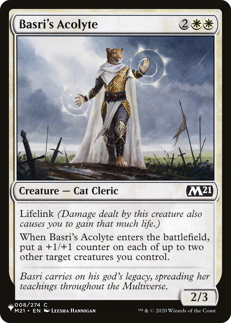 Basri's Acolyte [The List] | Dumpster Cat Games