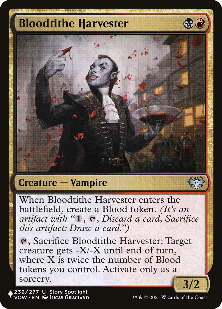 Bloodtithe Harvester [The List] | Dumpster Cat Games
