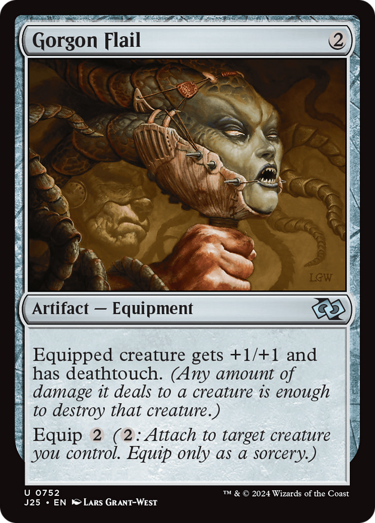 Gorgon Flail [Foundations Jumpstart] | Dumpster Cat Games