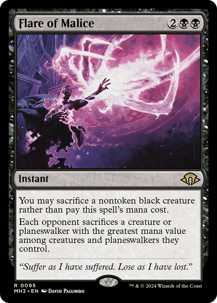 Flare of Malice [Modern Horizons 3] | Dumpster Cat Games
