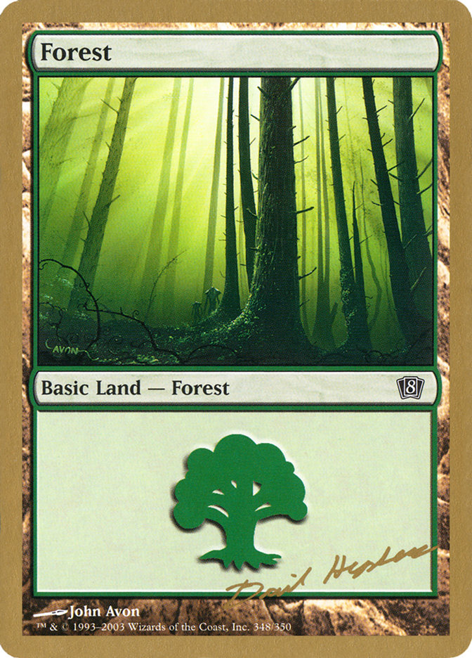 Forest (dh348) (Dave Humpherys) [World Championship Decks 2003] | Dumpster Cat Games
