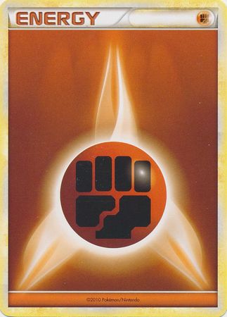 Fighting Energy (2010 Unnumbered HGSS Style) [League & Championship Cards] | Dumpster Cat Games