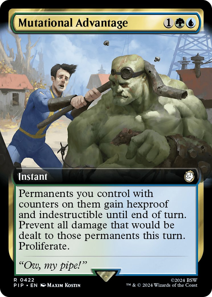 Mutational Advantage (Extended Art) [Fallout] | Dumpster Cat Games