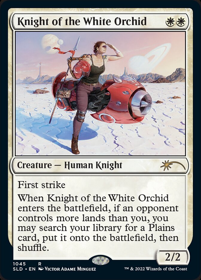 Knight of the White Orchid [Secret Lair Drop Series] | Dumpster Cat Games