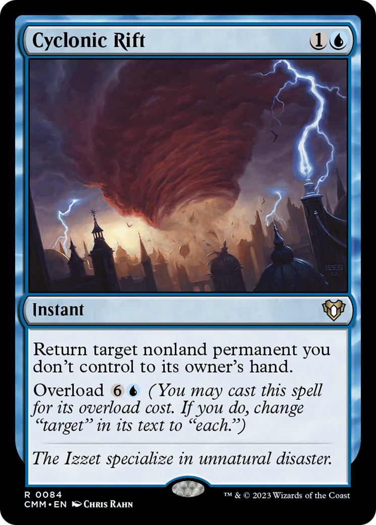 Cyclonic Rift [Commander Masters] | Dumpster Cat Games