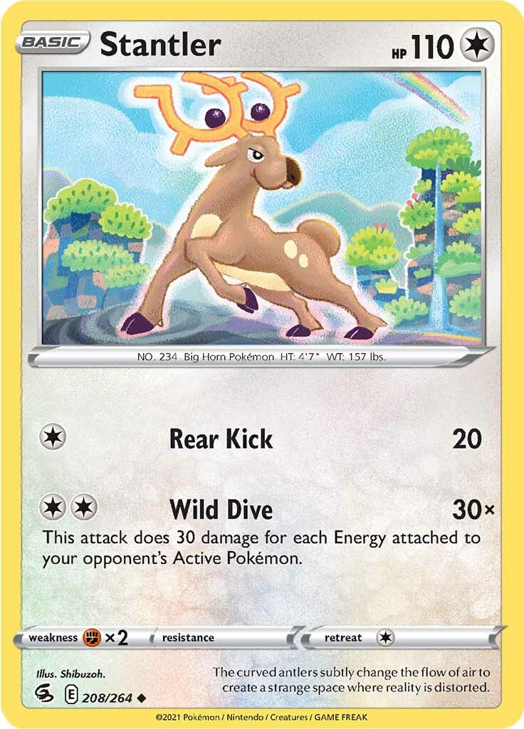 Stantler (208/264) [Sword & Shield: Fusion Strike] | Dumpster Cat Games