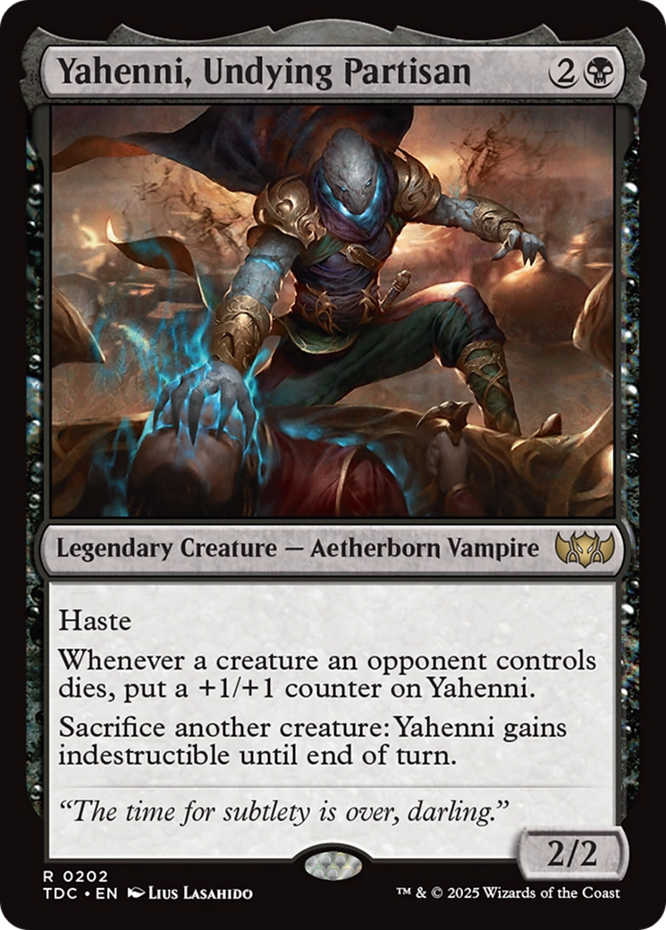 Yahenni, Undying Partisan [Tarkir: Dragonstorm Commander] | Dumpster Cat Games
