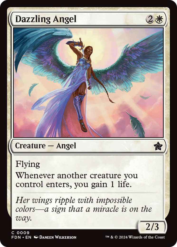 Dazzling Angel [Foundations] | Dumpster Cat Games