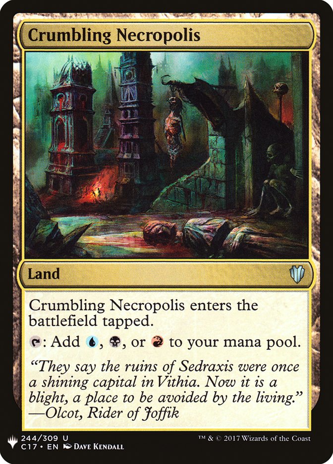 Crumbling Necropolis [Mystery Booster] | Dumpster Cat Games
