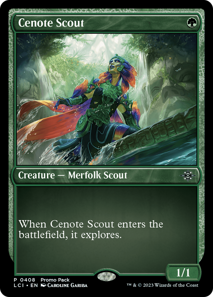 Cenote Scout [The Lost Caverns of Ixalan Promos] | Dumpster Cat Games