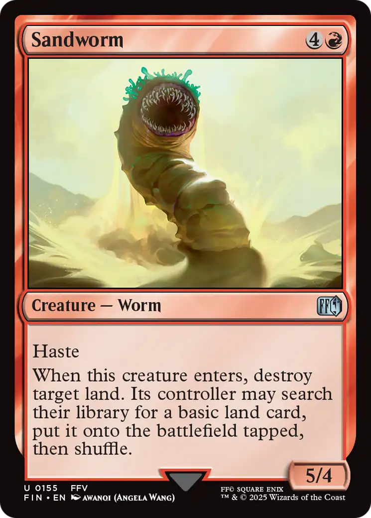 Sandworm [FINAL FANTASY] | Dumpster Cat Games