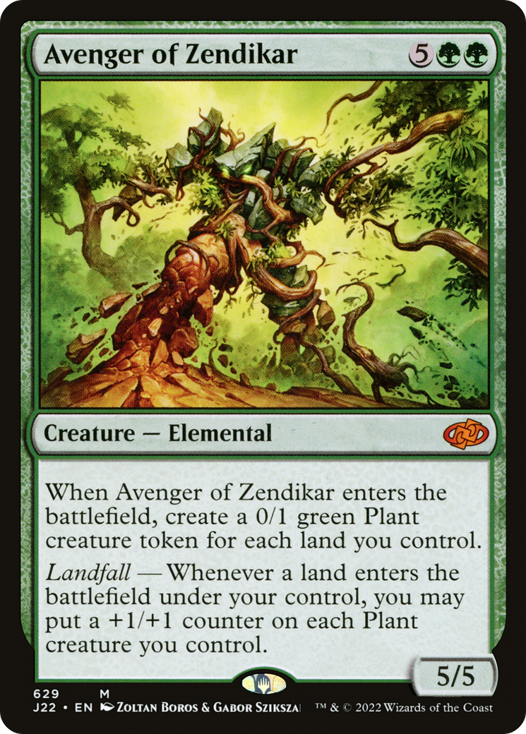 Avenger of Zendikar [Jumpstart 2022] | Dumpster Cat Games