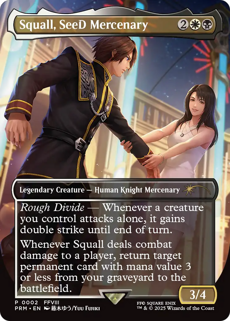 Squall, SeeD Mercenary [Standard Showdown Promos] | Dumpster Cat Games