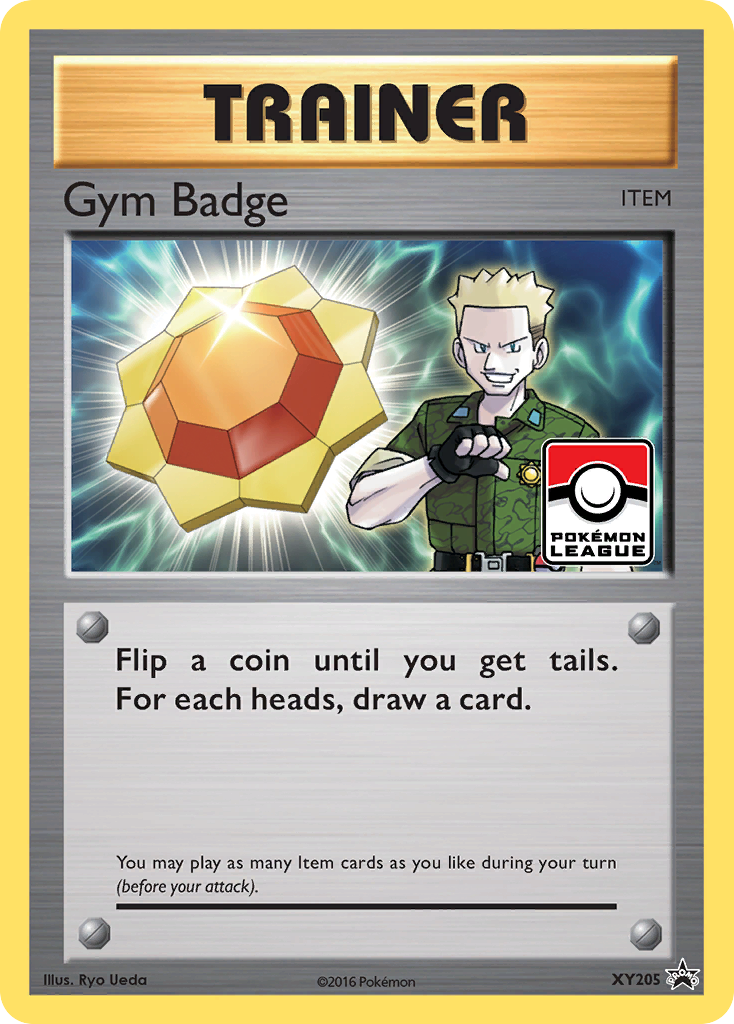 Gym Badge (XY205) (Lt. Surge) [XY: Black Star Promos] | Dumpster Cat Games