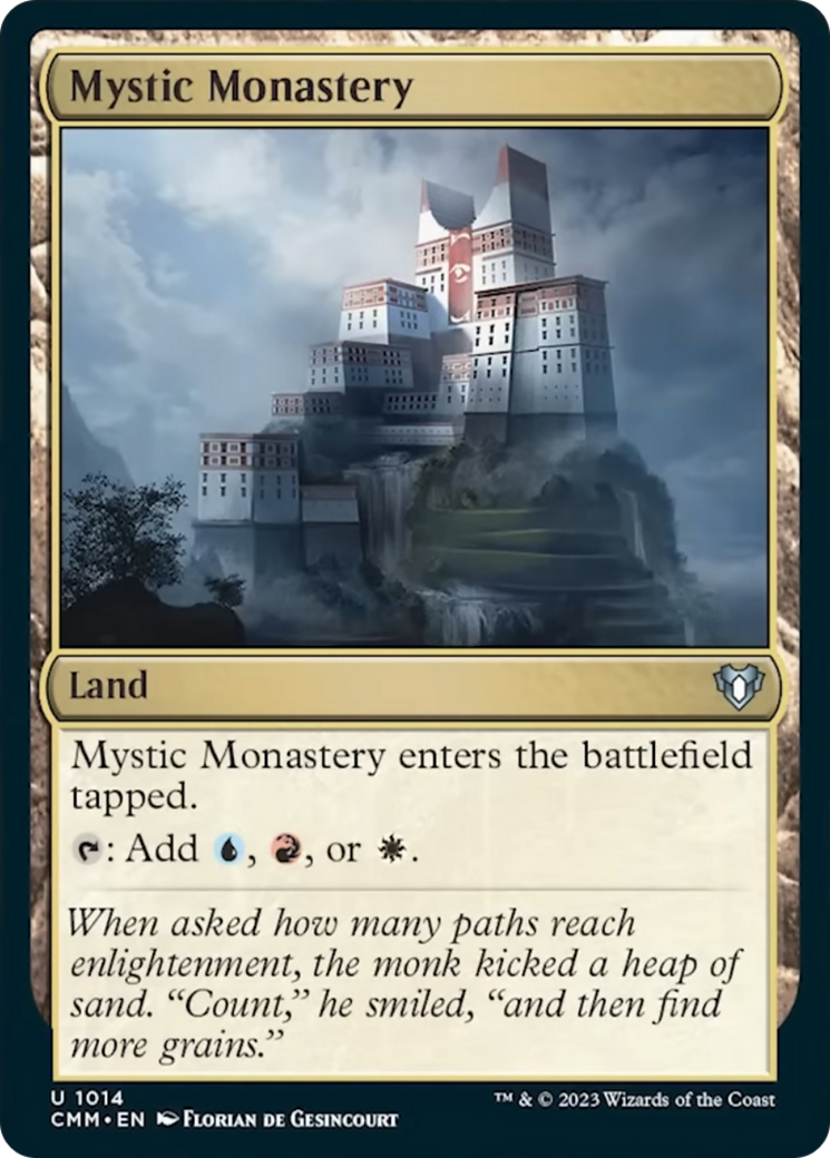 Mystic Monastery [Commander Masters] | Dumpster Cat Games