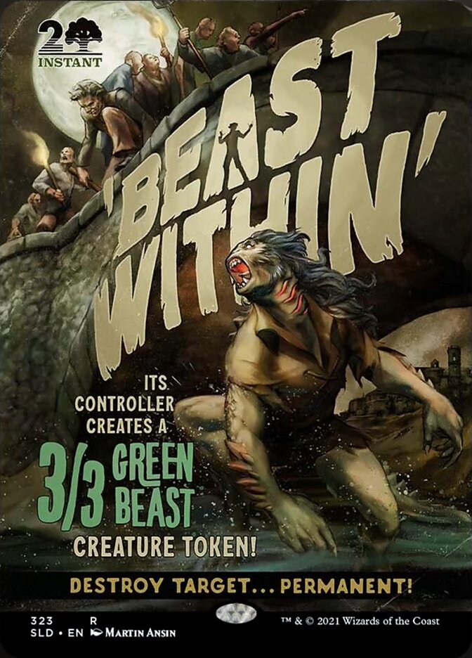 Beast Within [Secret Lair Drop Series] | Dumpster Cat Games