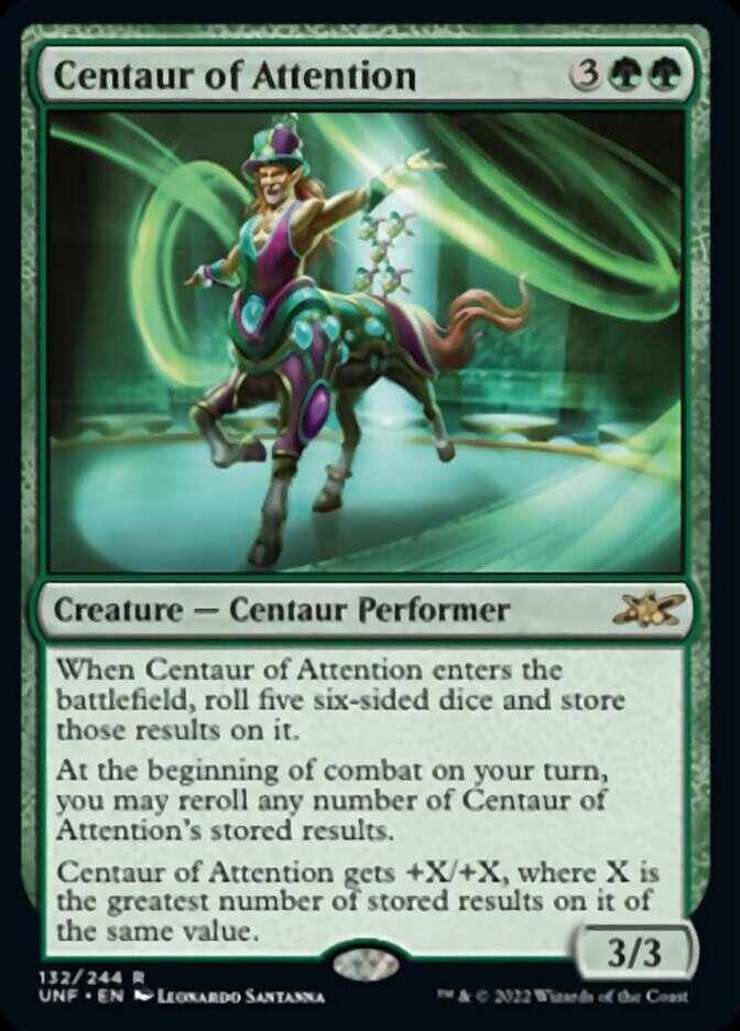 Centaur of Attention [Unfinity] | Dumpster Cat Games
