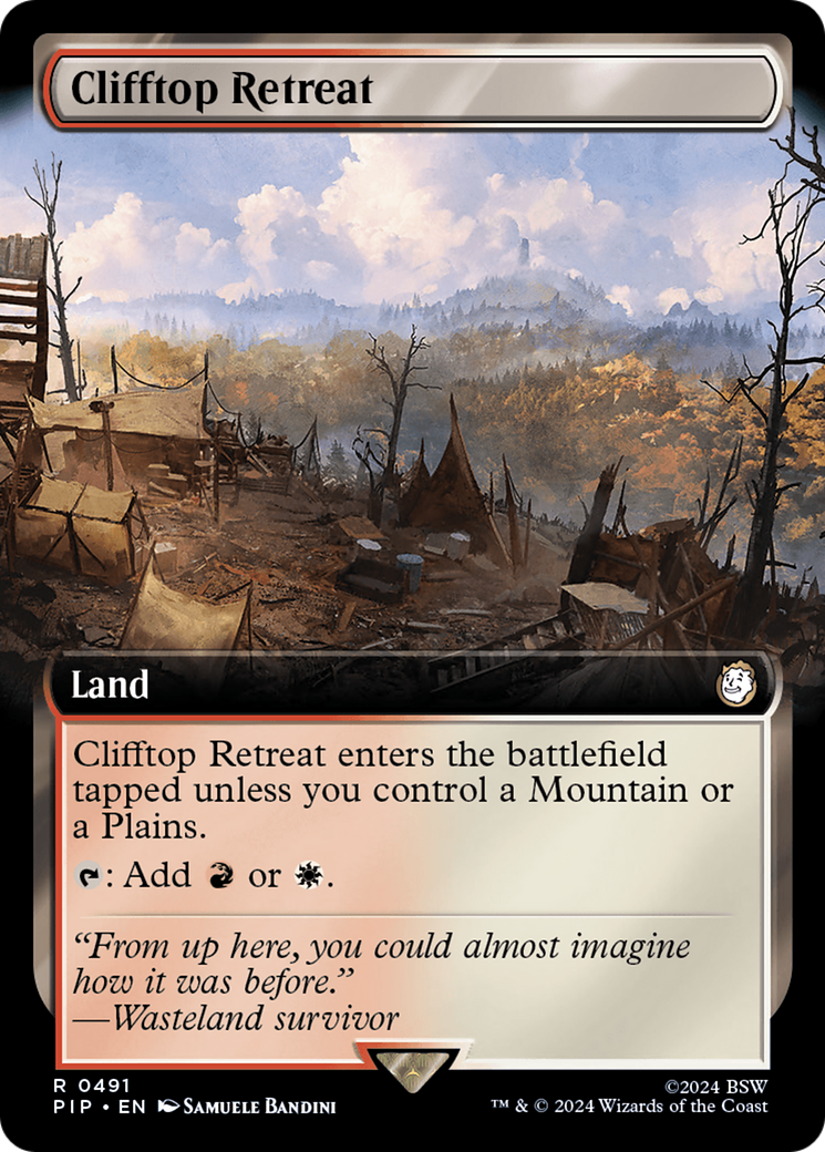 Clifftop Retreat (Extended Art) [Fallout] | Dumpster Cat Games