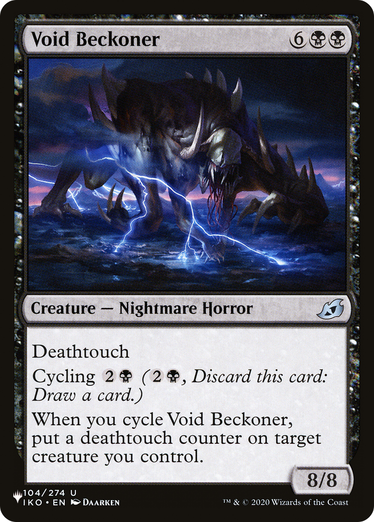 Void Beckoner [The List] | Dumpster Cat Games