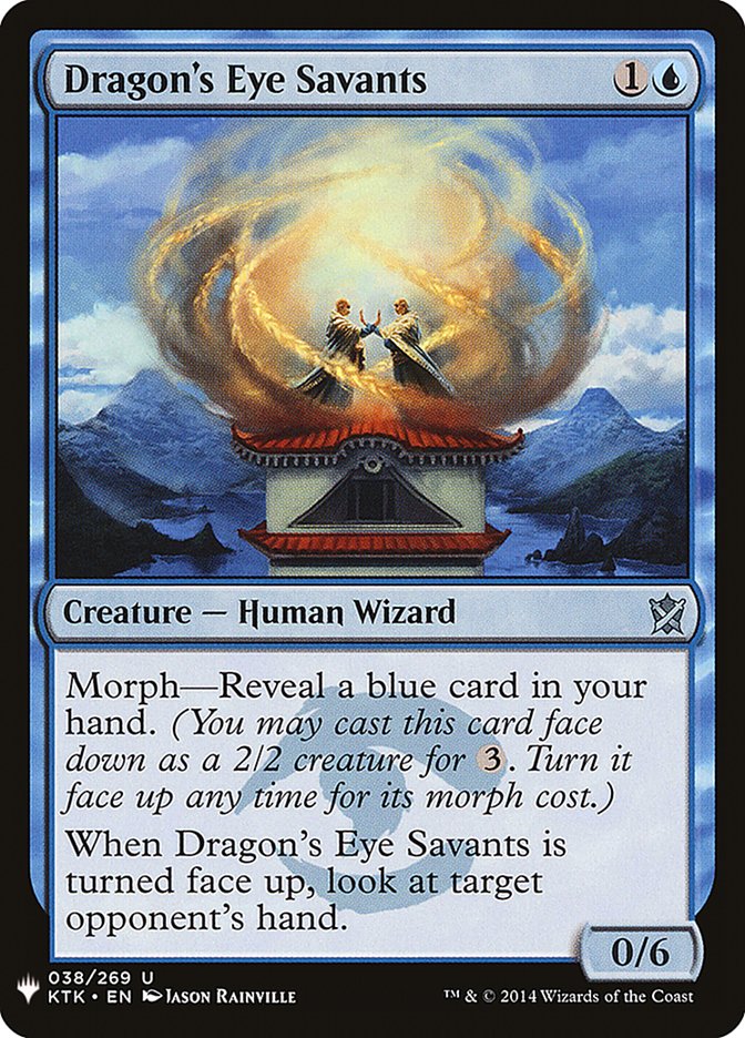 Dragon's Eye Savants [Mystery Booster] | Dumpster Cat Games