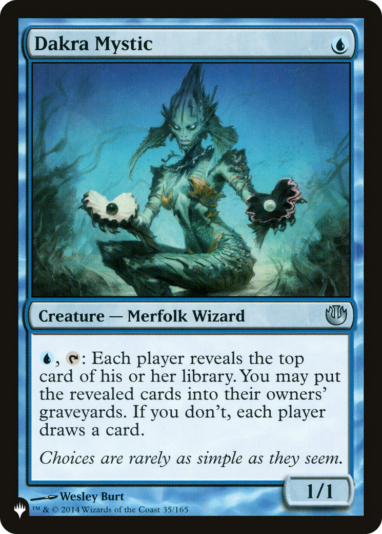 Dakra Mystic [The List] | Dumpster Cat Games