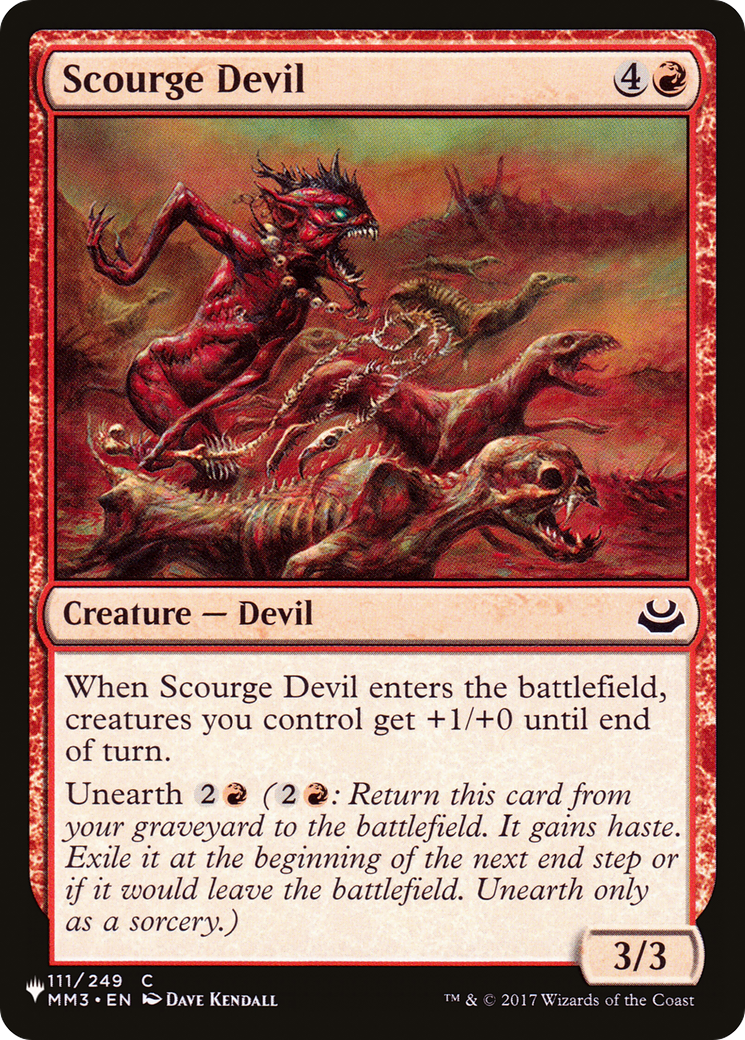Scourge Devil [The List] | Dumpster Cat Games