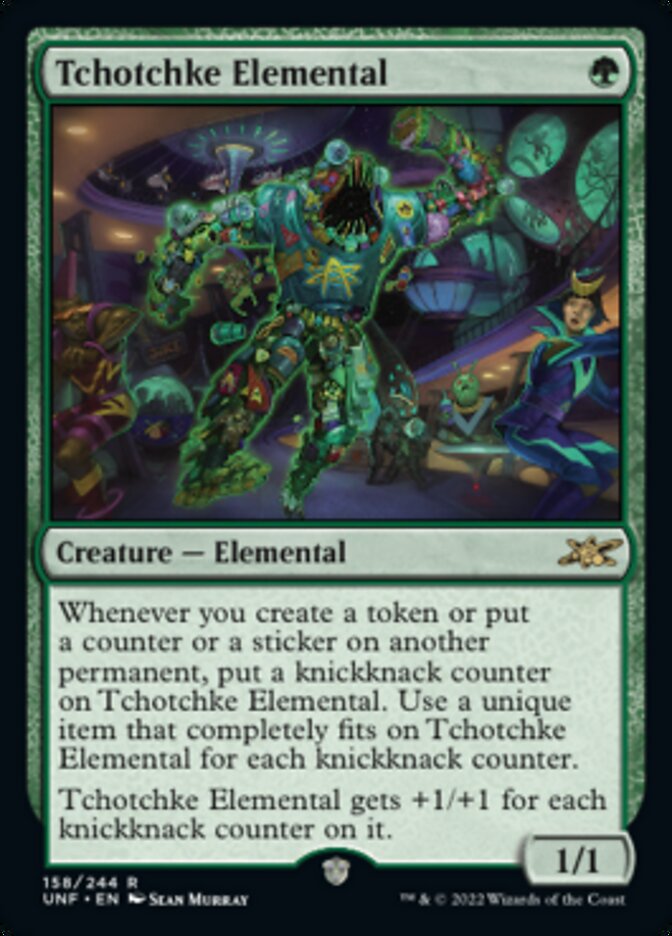 Tchotchke Elemental [Unfinity] | Dumpster Cat Games
