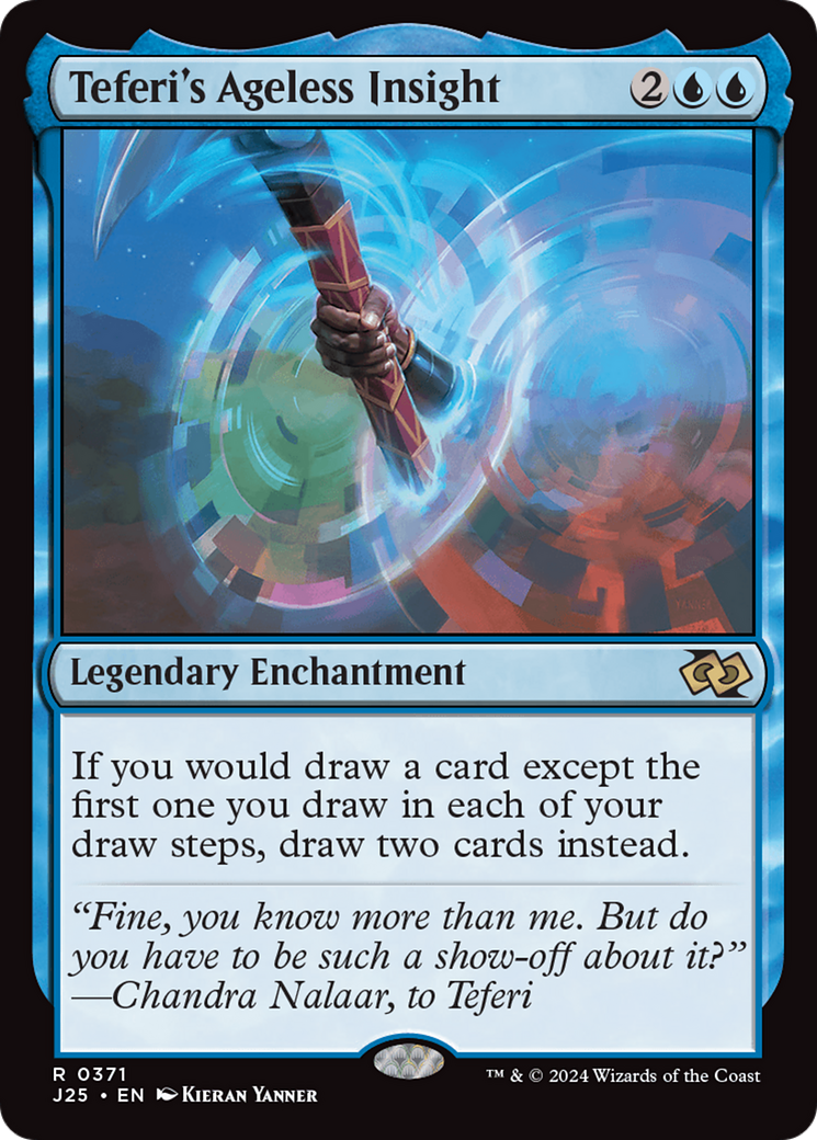 Teferi's Ageless Insight [Foundations Jumpstart] | Dumpster Cat Games