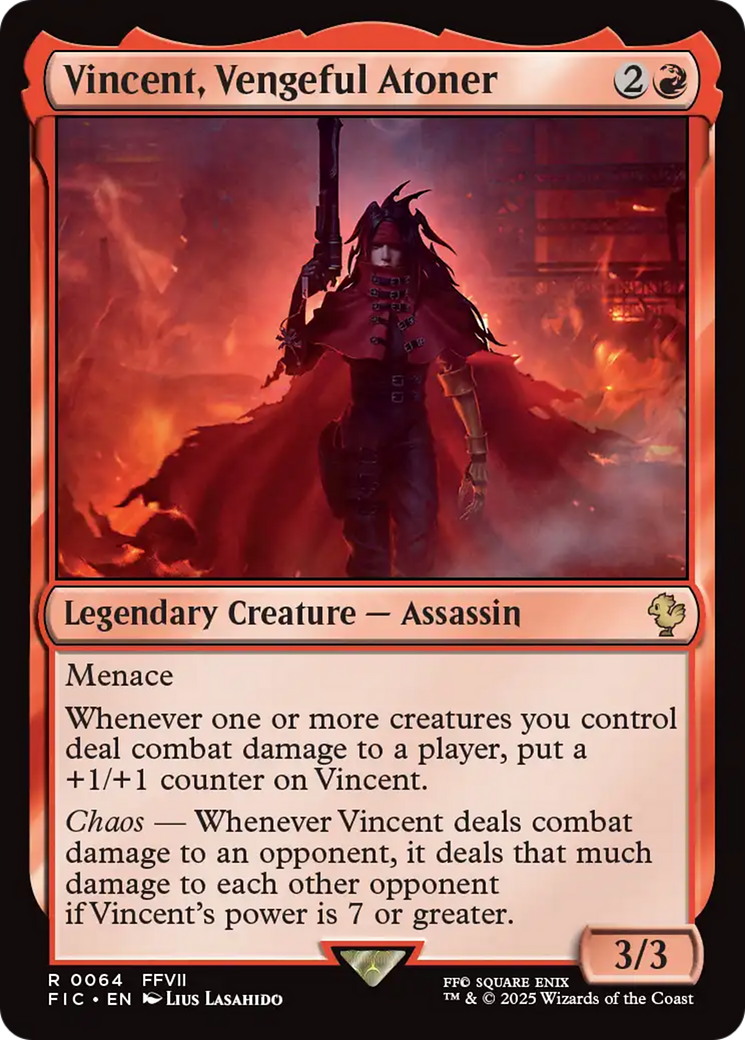 Vincent, Vengeful Atoner [FINAL FANTASY Commander] | Dumpster Cat Games