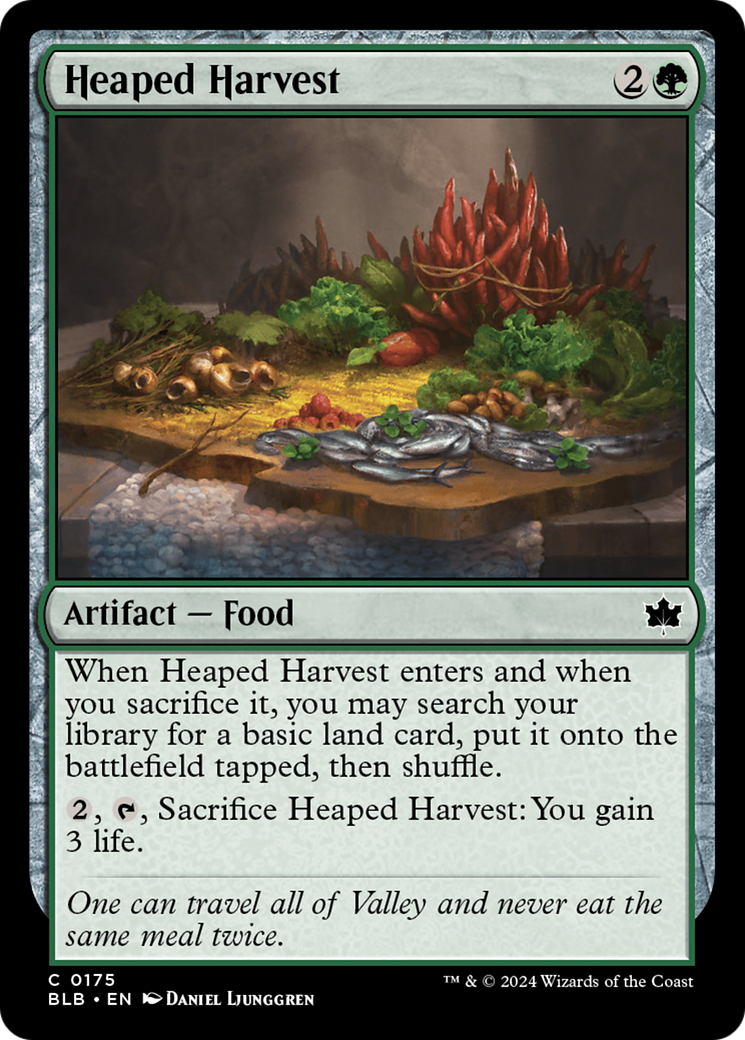 Heaped Harvest [Bloomburrow] | Dumpster Cat Games