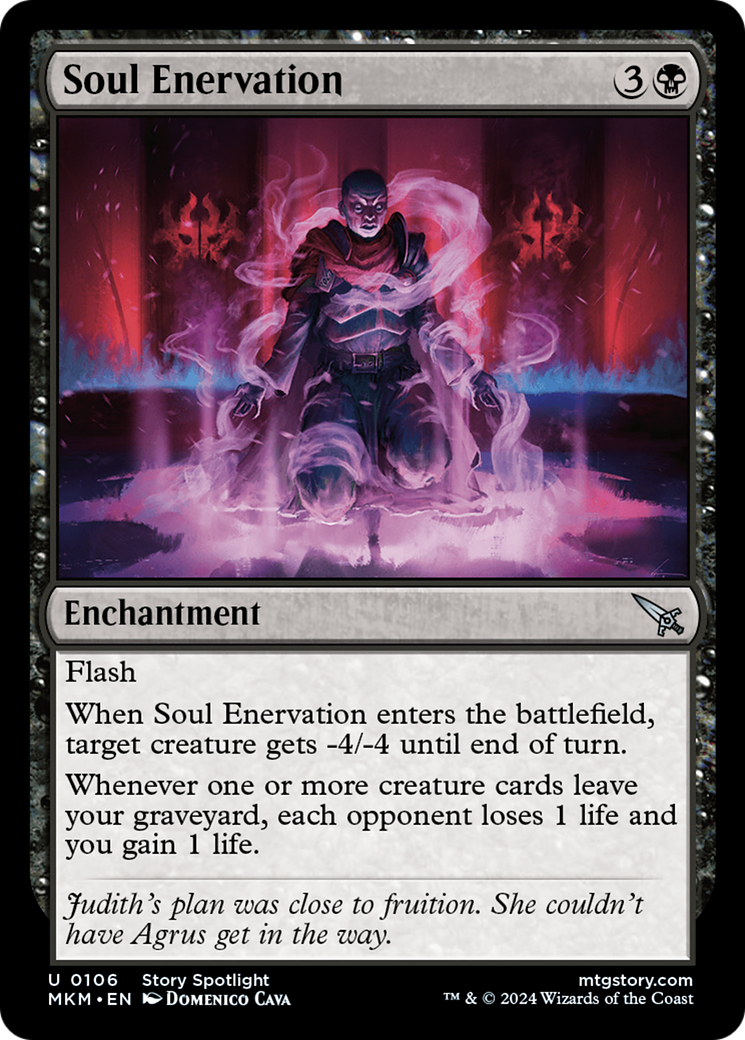 Soul Enervation [Murders at Karlov Manor] | Dumpster Cat Games