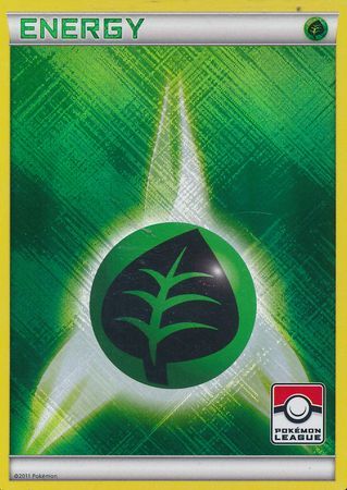 Grass Energy (2011 Pokemon League Promo) [League & Championship Cards] | Dumpster Cat Games