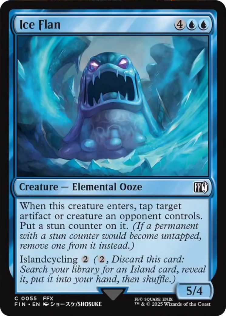 Ice Flan [FINAL FANTASY] | Dumpster Cat Games