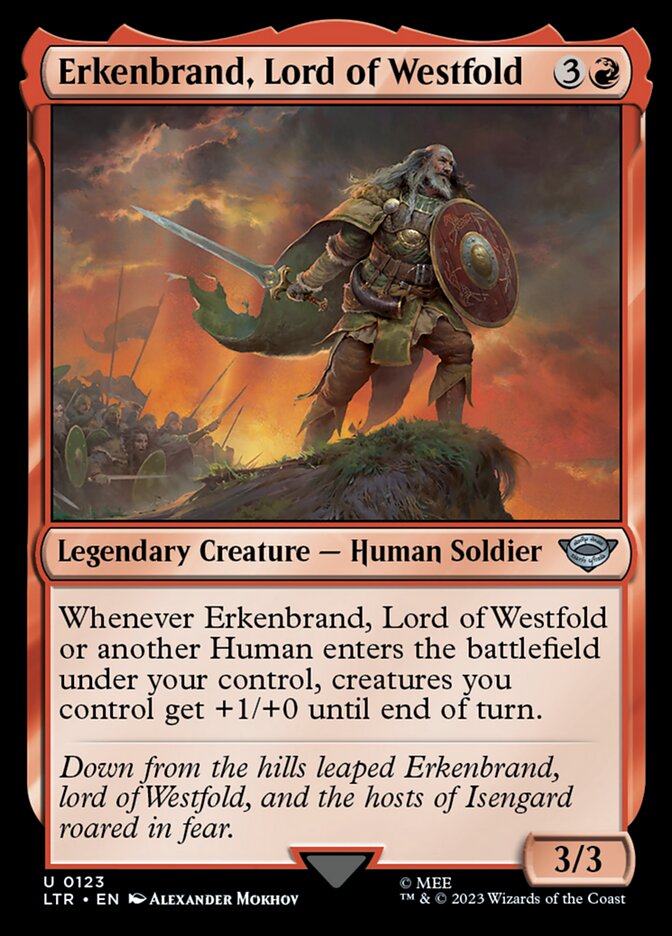 Erkenbrand, Lord of Westfold [The Lord of the Rings: Tales of Middle-Earth] | Dumpster Cat Games